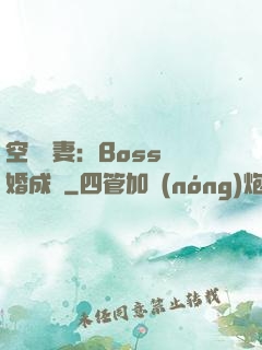 空間嬌妻：Boss寵婚成癮