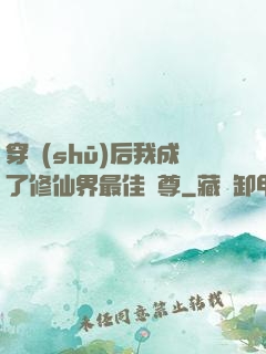 穿書(shū)后我成了修仙界最佳師尊