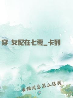 穿書女配在七零