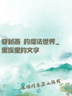 穿越而來的魔法世界