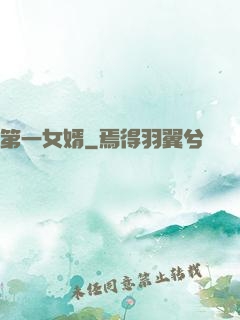 第一女婿