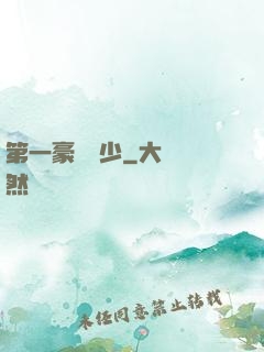 第一豪門棄少
