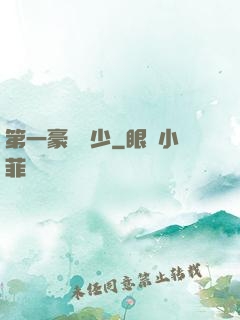 第一豪門棄少