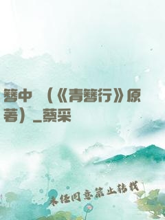 簪中錄（《青簪行》原著）