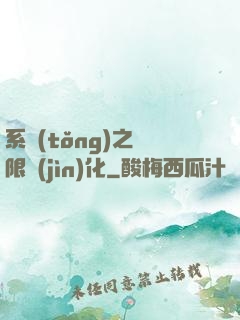 系統(tǒng)之無限進(jìn)化