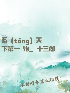 系統(tǒng)從天下第一開始