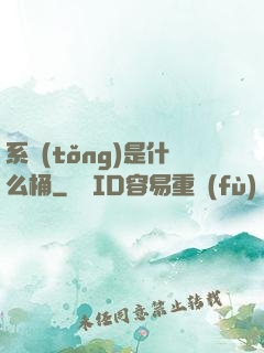 系統(tǒng)是什么桶