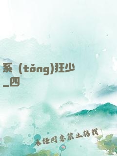 系統(tǒng)狂少