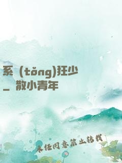系統(tǒng)狂少