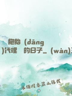給雙胞胎當(dāng)代理媽媽的日子