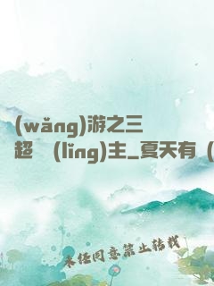 網(wǎng)游之三國超級領(lǐng)主
