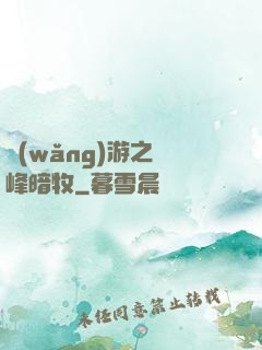 網(wǎng)游之巔峰暗牧