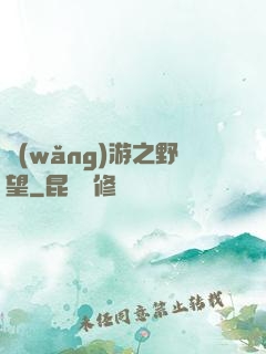 網(wǎng)游之野望
