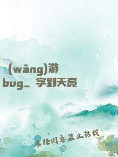 網(wǎng)游專屬bug