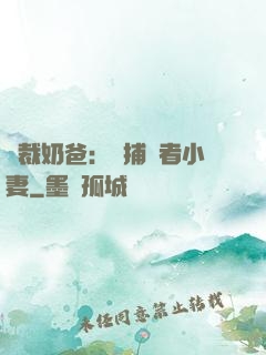 總裁奶爸：緝捕記者小妻