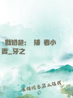 總裁奶爸：緝捕記者小妻