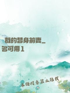 總裁的替身前妻