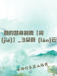 總裁的替身前妻【完結(jié)】