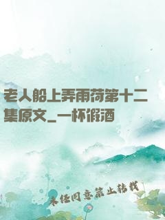 老人船上弄雨荷第十二集原文