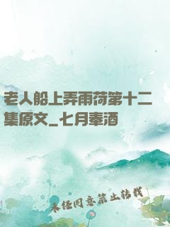 老人船上弄雨荷第十二集原文