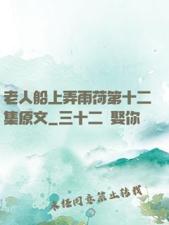 老人船上弄雨荷第十二集原文