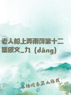 老人船上弄雨荷第十二集原文
