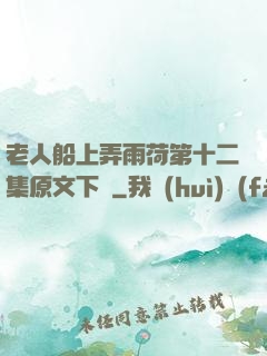 老人船上弄雨荷第十二集原文下載