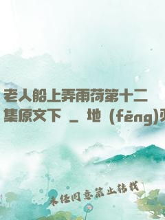 老人船上弄雨荷第十二集原文下載