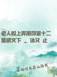 老人船上弄雨荷第十二集原文下載