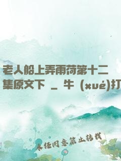 老人船上弄雨荷第十二集原文下載