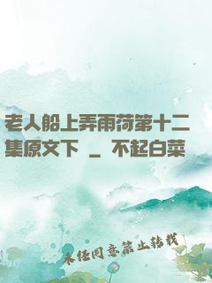 老人船上弄雨荷第十二集原文下載