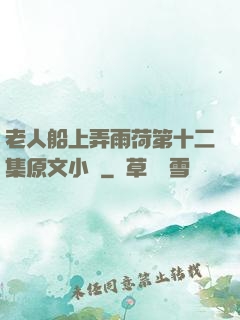 老人船上弄雨荷第十二集原文小說