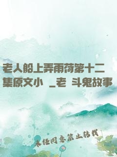 老人船上弄雨荷第十二集原文小說