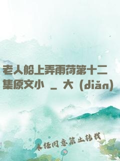 老人船上弄雨荷第十二集原文小說