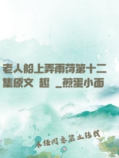 老人船上弄雨荷第十二集原文筆趣閣