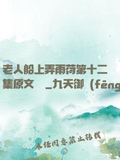 老人船上弄雨荷第十二集原文閱讀