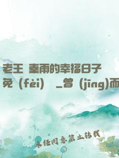 老王與秦雨的幸福日子免費(fèi)閱讀