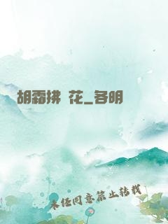 胡霜拂劍花