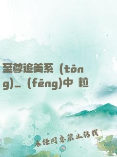 至尊追美系統(tǒng)