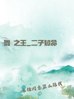 舞臺之王