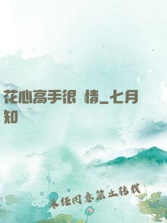花心高手很純情