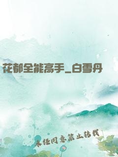 花都全能高手