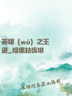 英雄無(wú)敵之王道