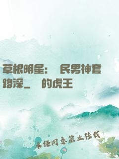 草根明星：國民男神套路深