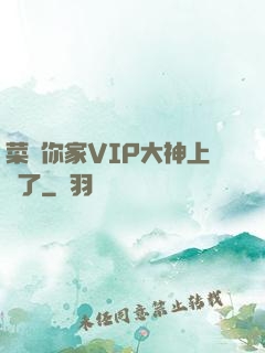 菜鳥你家VIP大神上線了
