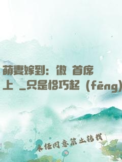 萌妻嫁到：傲嬌首席寵上癮