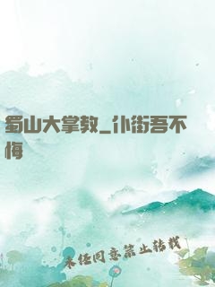 蜀山大掌教