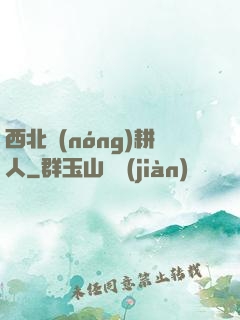 西北農(nóng)耕人
