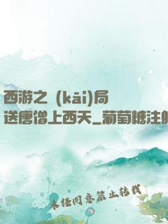 西游之開(kāi)局送唐僧上西天