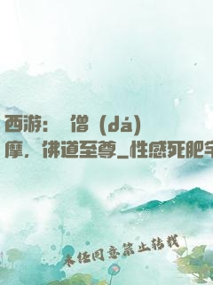 西游：貧僧達(dá)摩，佛道至尊
